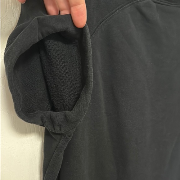 Nike Black and Off-White Logo Tee - Picture 9 of 10